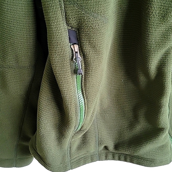 [*3 Items For $20 In Bundle*] REI Men’s fleece zip up jacket green XL - Picture 4 of 9